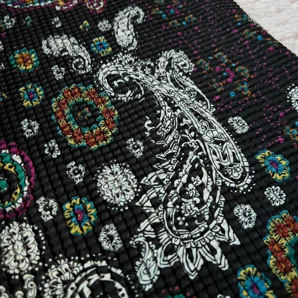 Bobo Rainbow Paisley Indie Professional Unique Tank‎ Popcorn Texture Stretch - Picture 5 of 5
